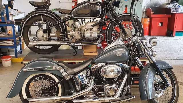 Werkstatt Motorradhalle Thäle